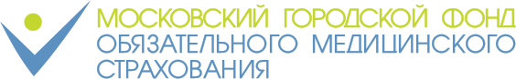 Логотип Московского городского фонда ОМС